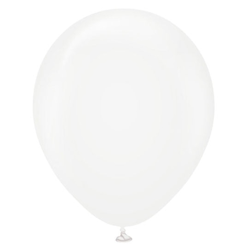 Crystal Clear Transparent 5 Latex Balloons (100 count)