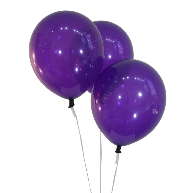 Deep Violet 12 Latex Balloons (144)