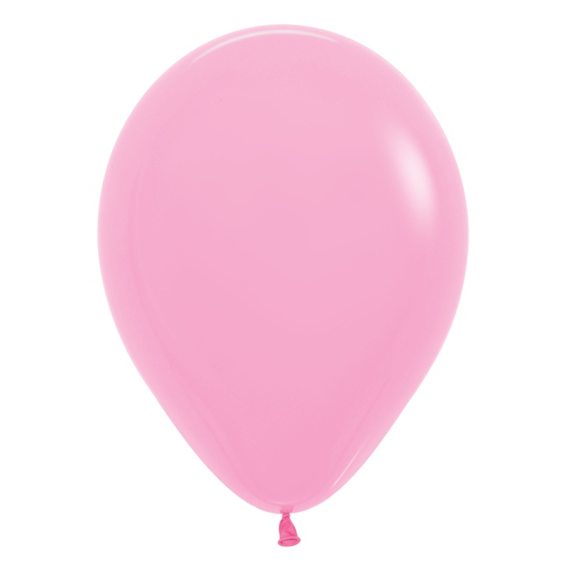 Fashion Bubble Gum Pink 11 Latex Balloons (100 count)