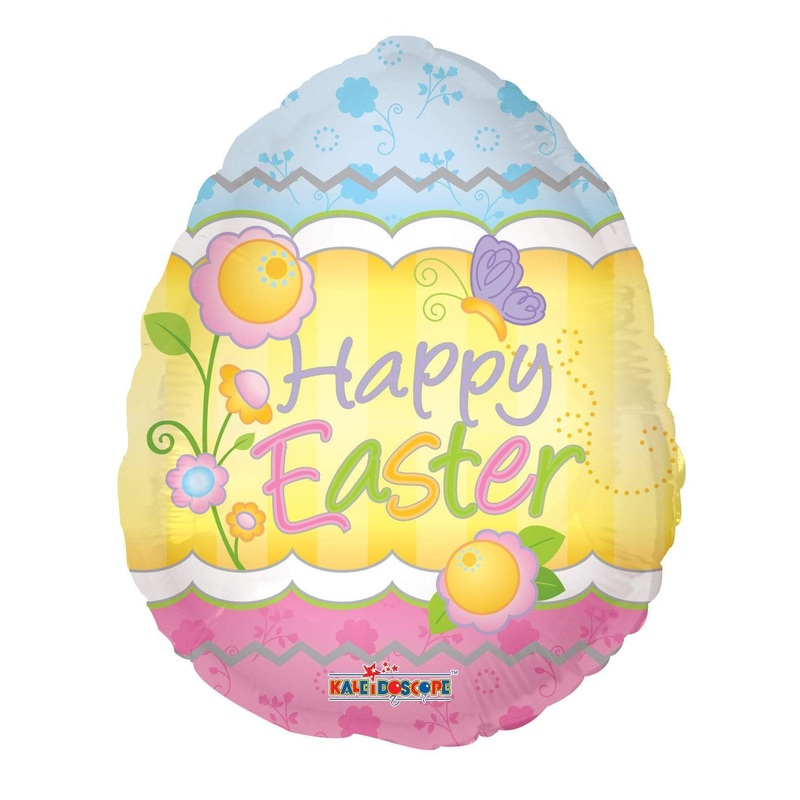 Happy Easter Decorative Egg 18 Balloon