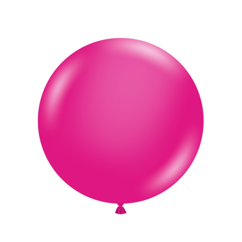 Hot Pink 36 Latex Balloons (10 count)