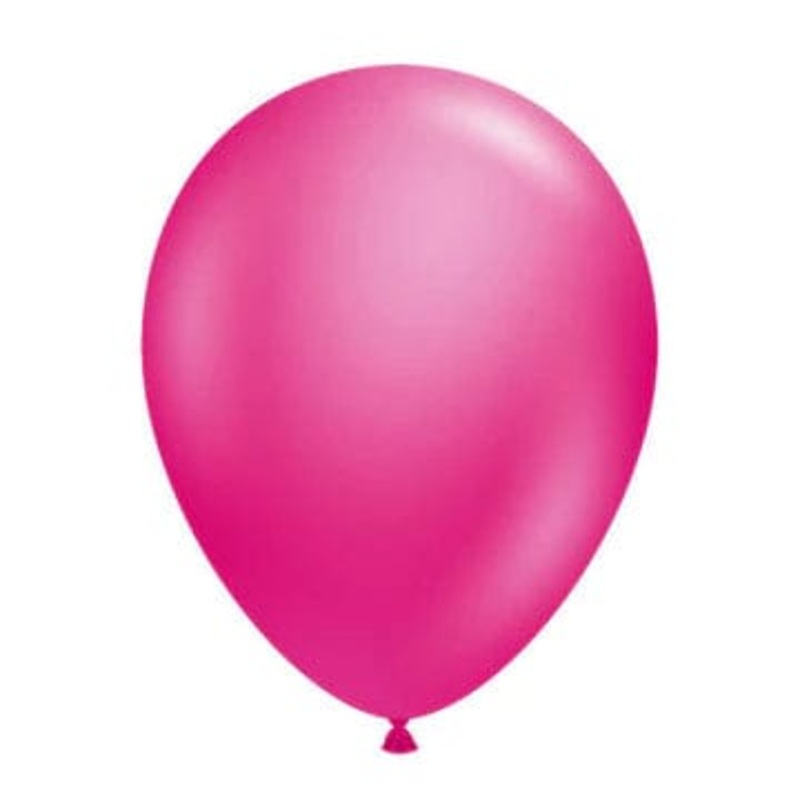 Metallic Fuchsia 5 Latex Balloon (50 count)