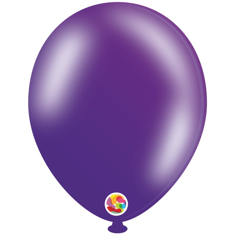 Metallic Purple 12 Latex Balloons (50 count)
