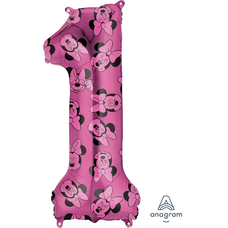 Minnie Mouse Forever Number 1 34 Balloon