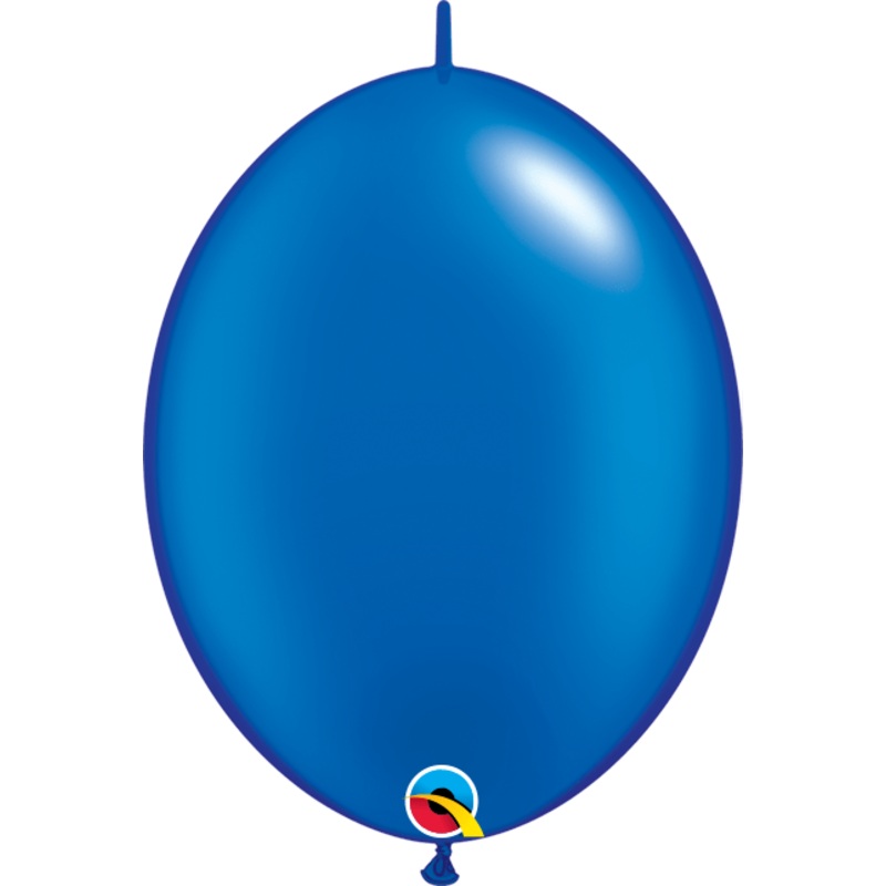 Pearl Sapphire Blue 6 QuickLink Balloons (50 count)