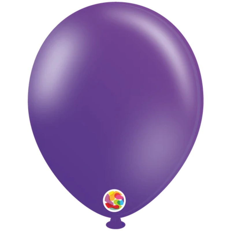 Purple 10 Latex Balloons (100 count)