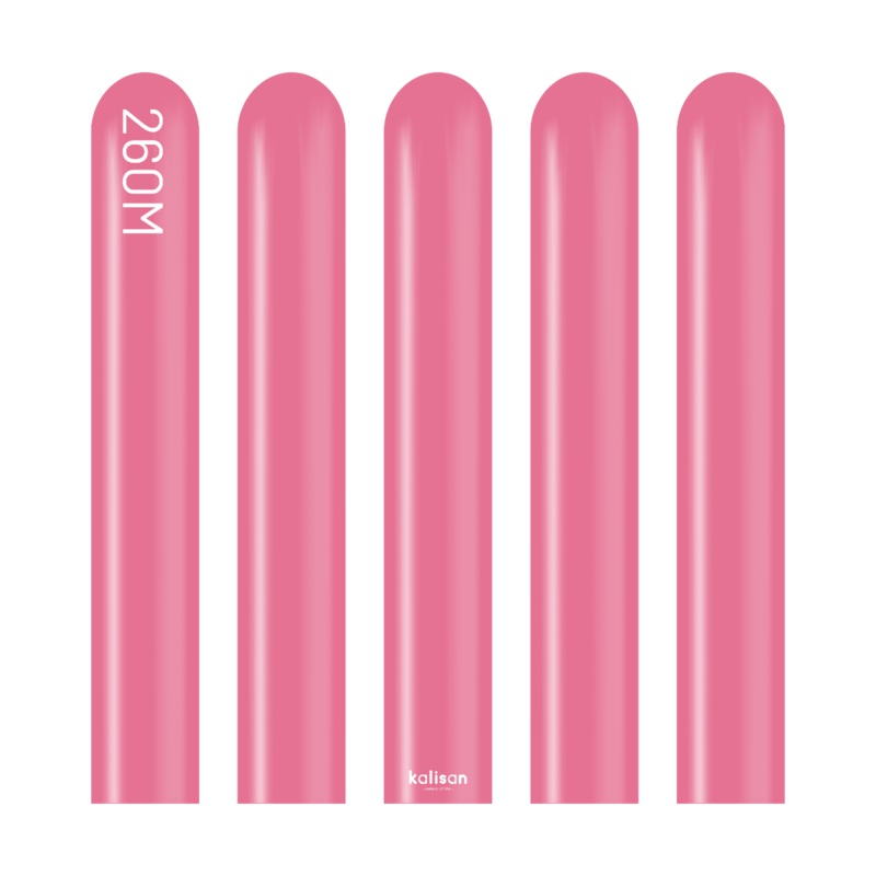Queen Pink 260 Latex Balloons (100 count)