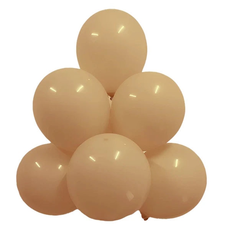 Skin Color 36 Latex Balloons (2 count)