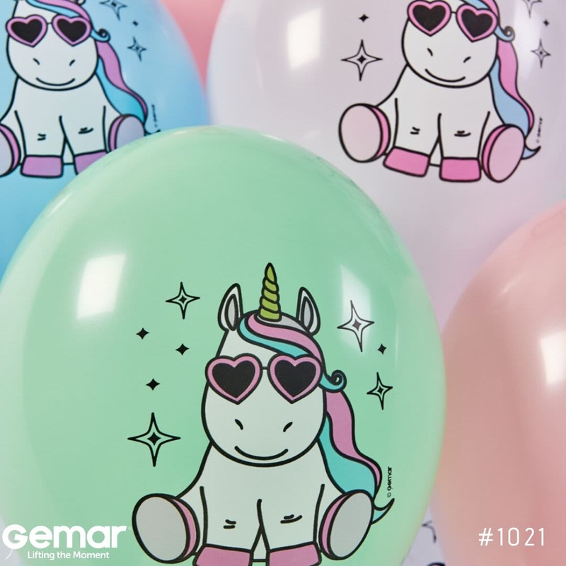 Unicorn Star 13 Latex Balloons (50 count)