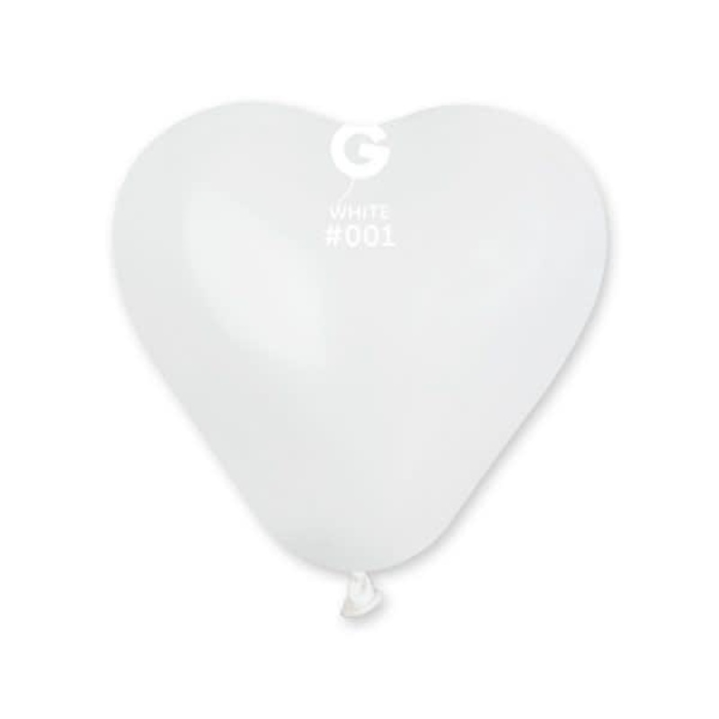 White 6 Latex Balloons (100 count)