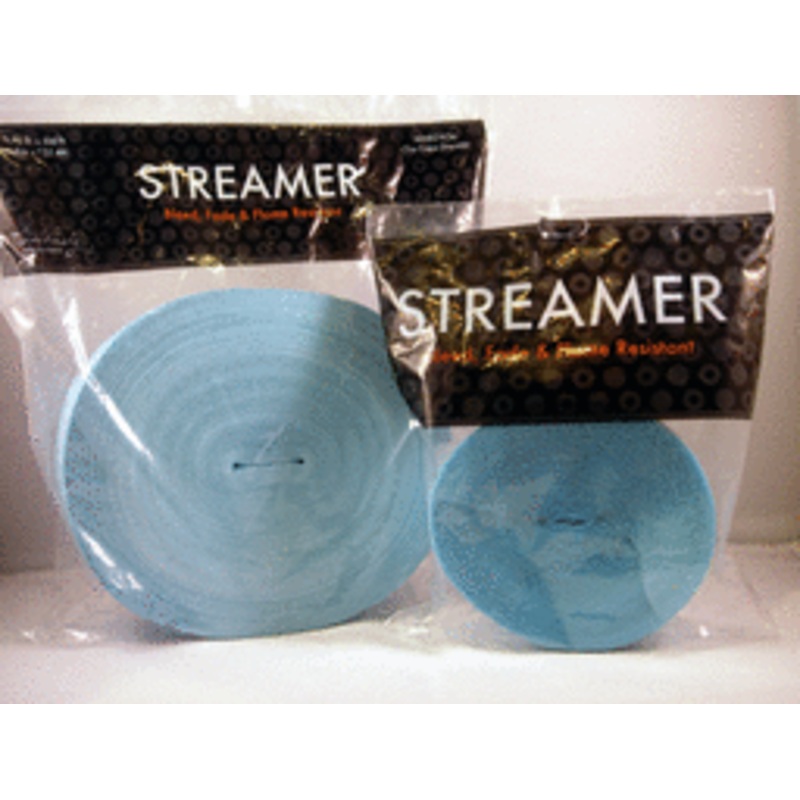 500' Crpe Streamer - Ice Blue