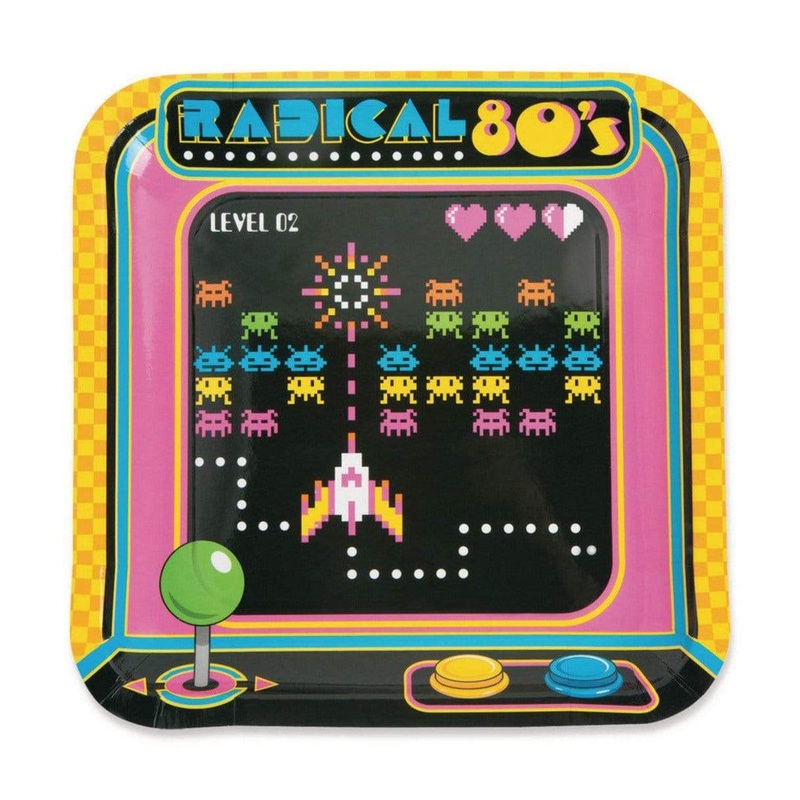 80's Dinner Plates 9 (8 count)