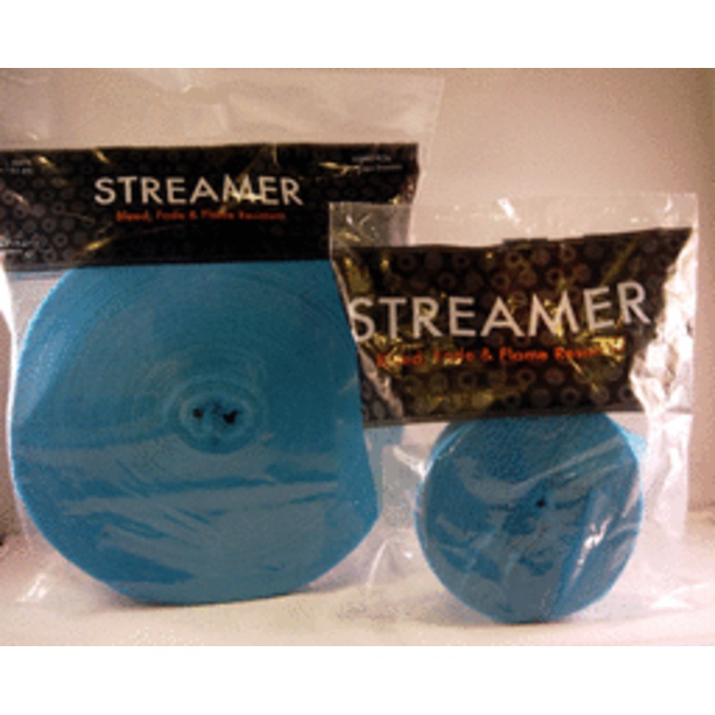 81' Crpe Streamer - Turquoise