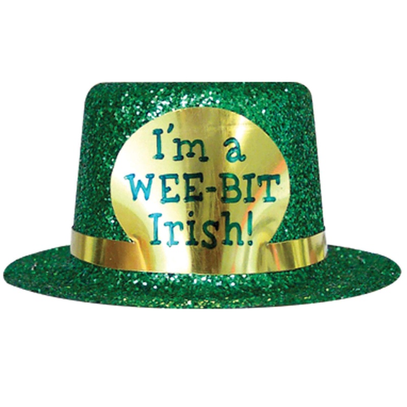 I'm A Wee Bit Irish Tiny Top Hat