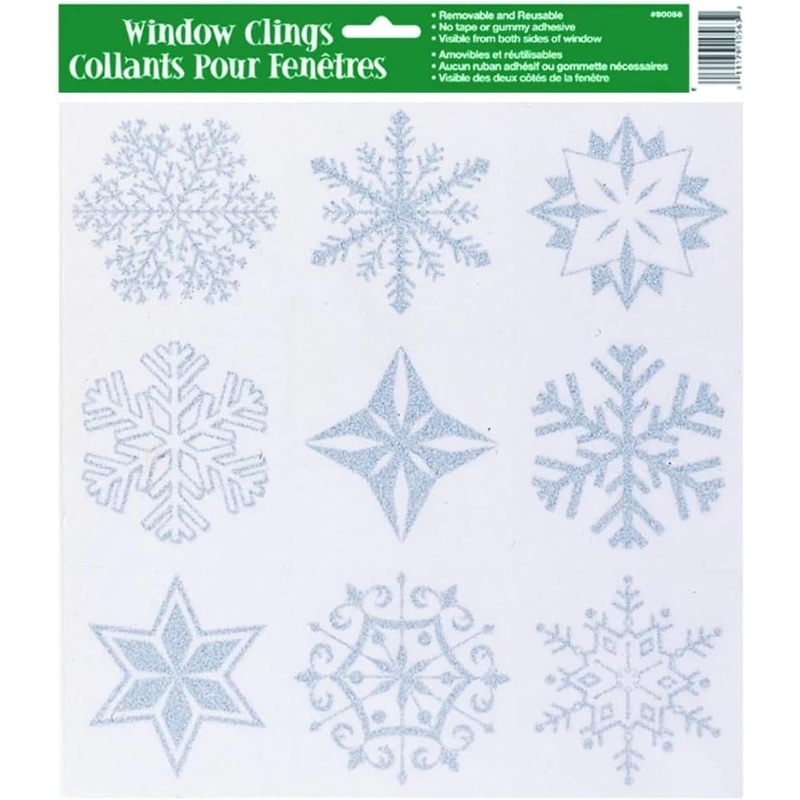 Snowflakes Window Cling
