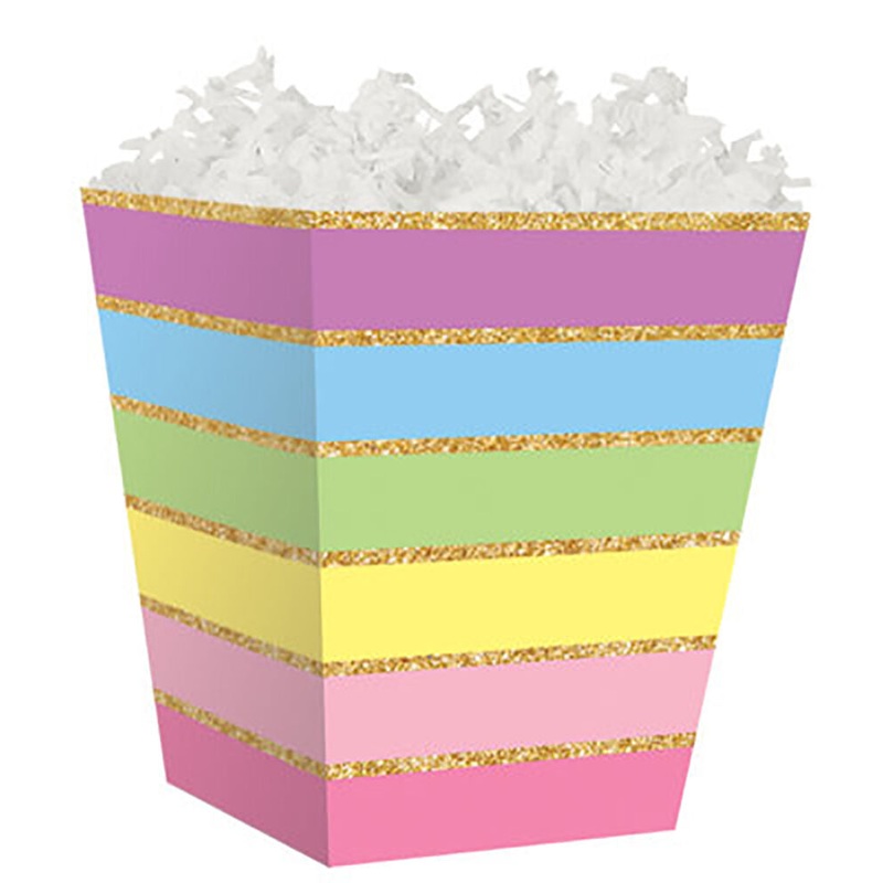 Treat Box - Rainbow Stripes