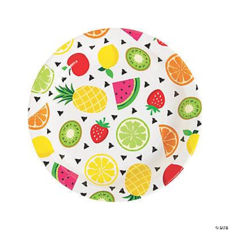 Tutti Frutti Fruit 9 Paper Plates