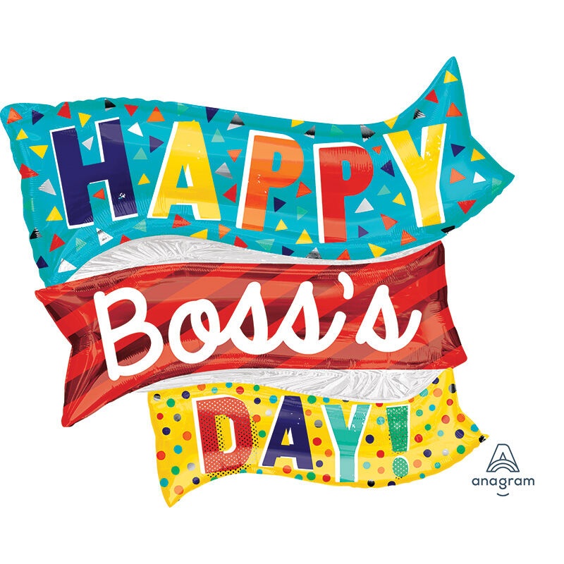 Boss's Day Flags 32" Balloon