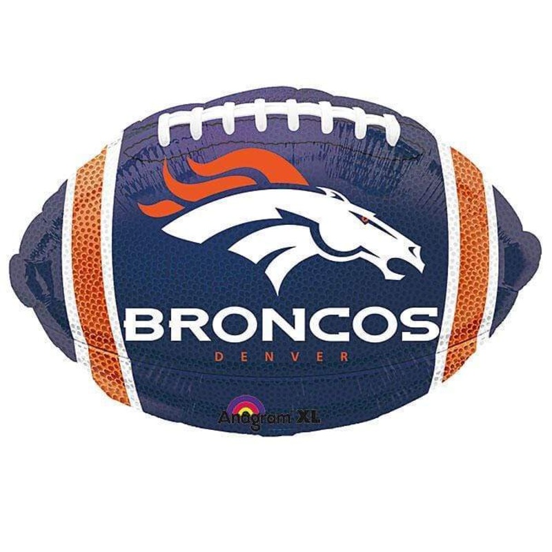 Denver Broncos Team Colors 18 Football Balloon