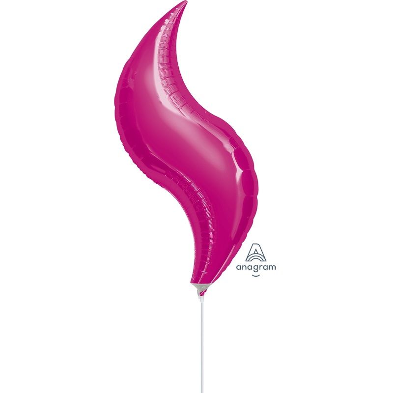 Fuchsia Curve 28 Balloon