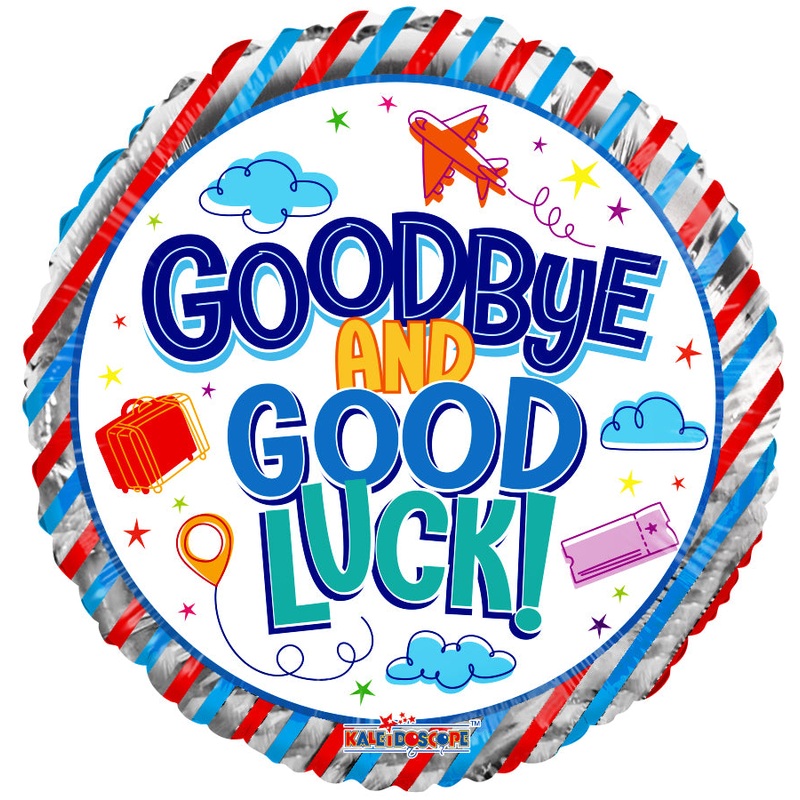 Goodbye and Good Luck 18 Balloon