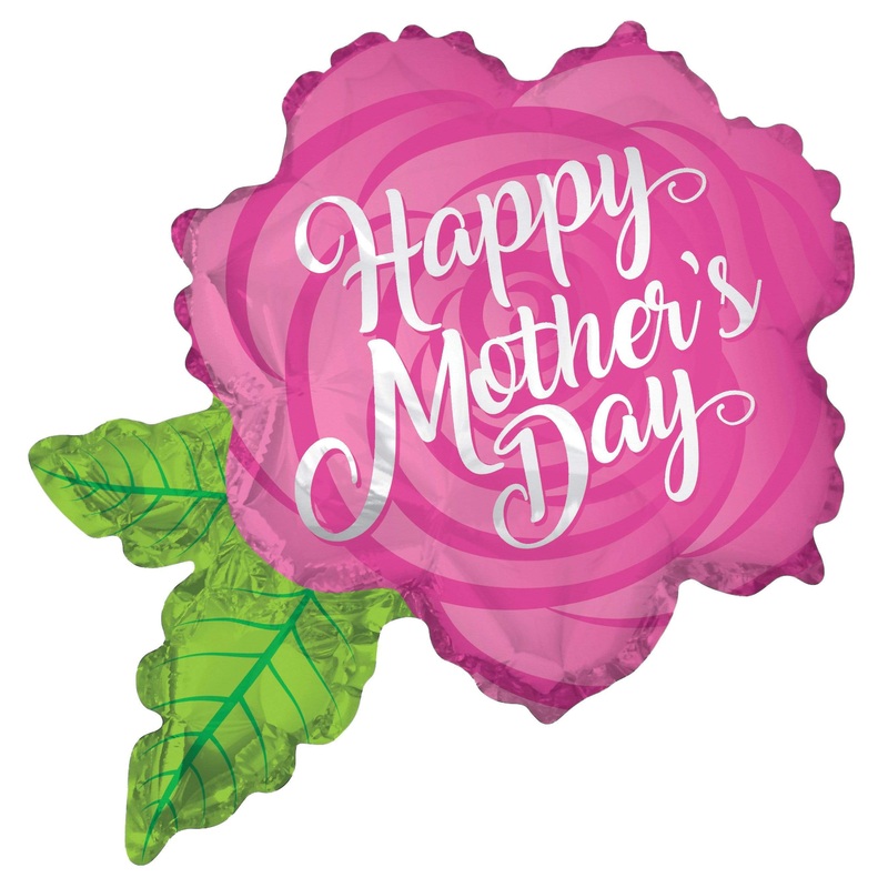 Happy Mother's Day Rose 36 Balloon