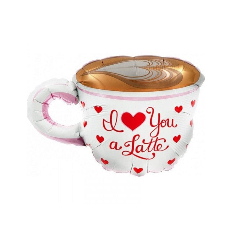 I Love You a Latte Coffee Mug 27 Balloon
