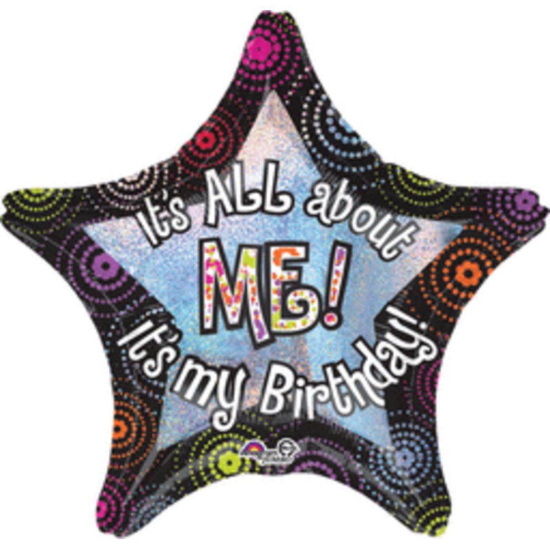 It's All About Me Birthday 28" Balloon