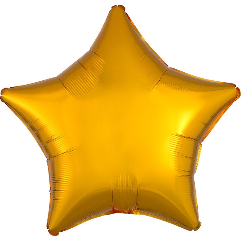 Metallic Gold Star 21" Balloon