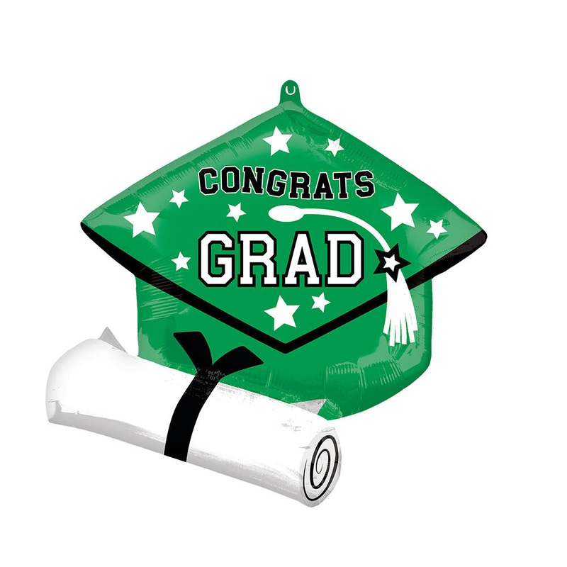 School Colors - Green 25" Balloon