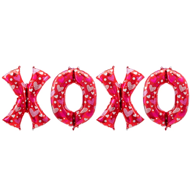 XOXO Letter Bunch 34 Balloon