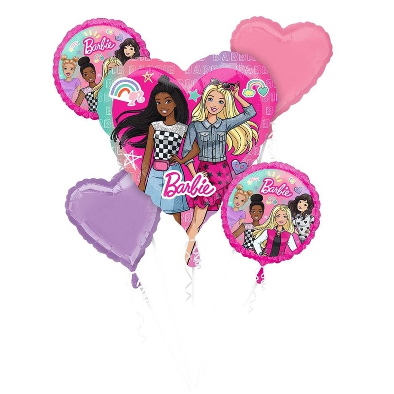 Barbie Dream Together Balloon Bouquet Kit (5 Balloons)