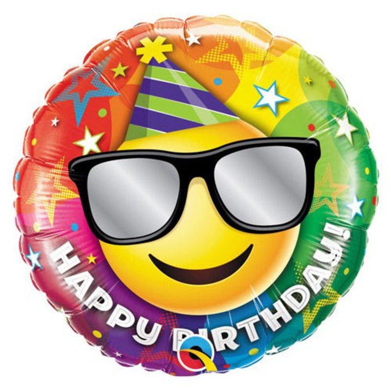 Birthday Smiley 18 Balloon