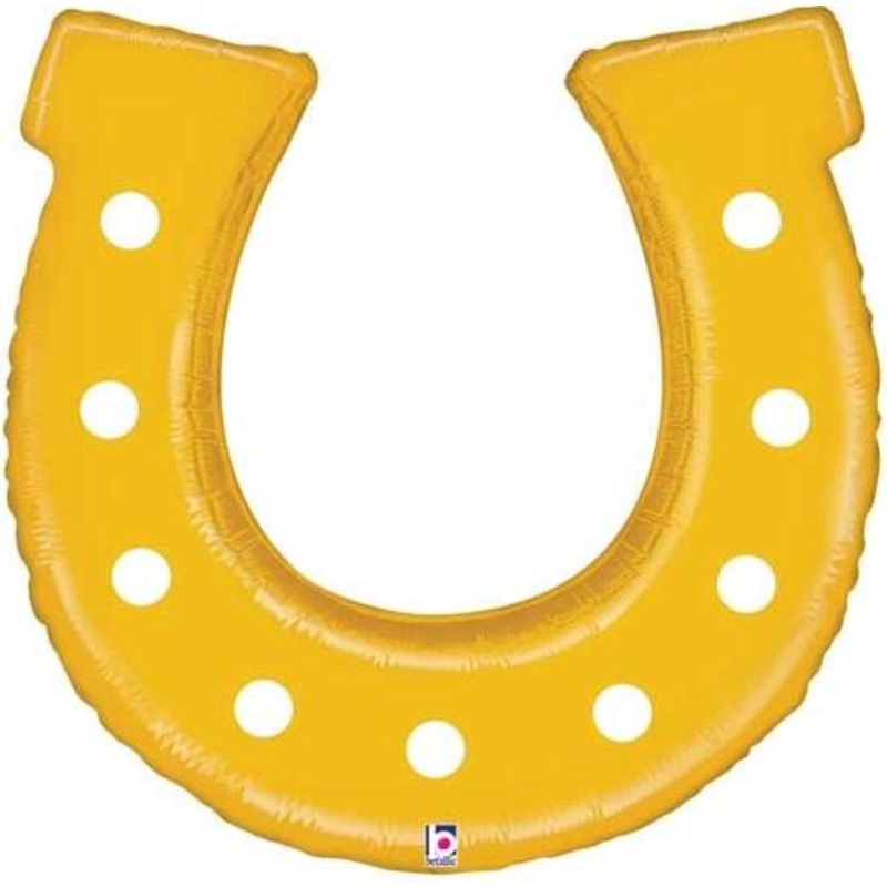 Golden Horseshoe 25 Balloon