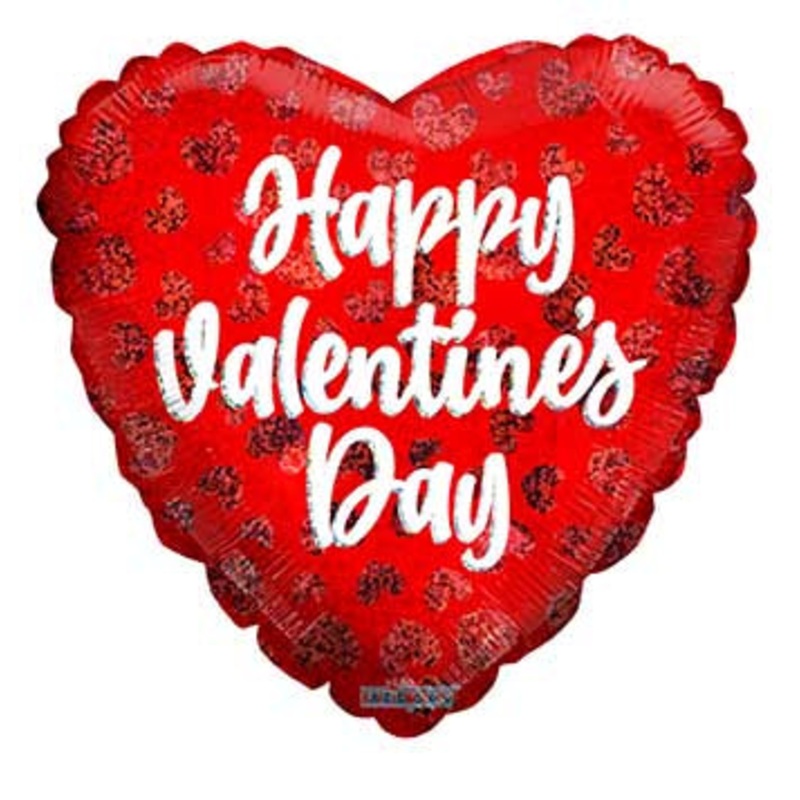 Happy Valentine's Day Red Heart 18 Balloon