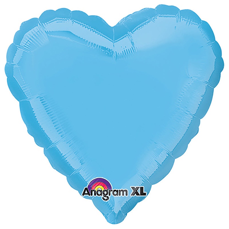 Heart - Pale Blue 18 Balloon