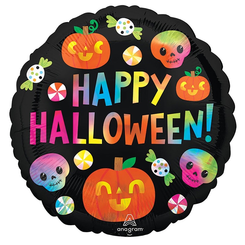 Iridescent Halloween Cuties 18 Balloon