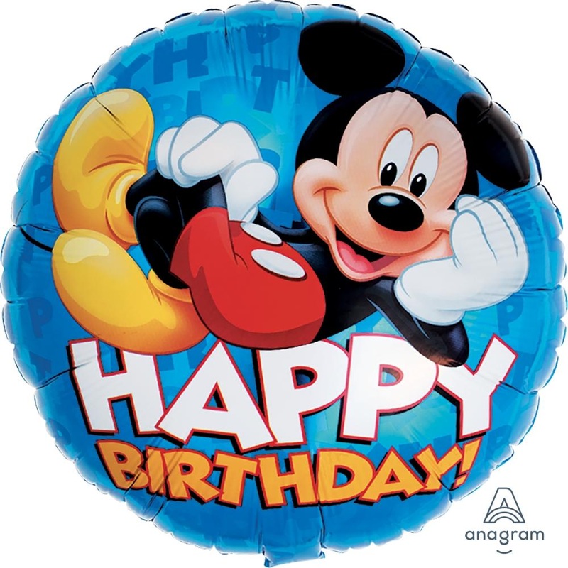 Mickey Happy Birthday 18 Balloon