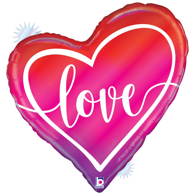 Opal Ombre Love 35 Balloon