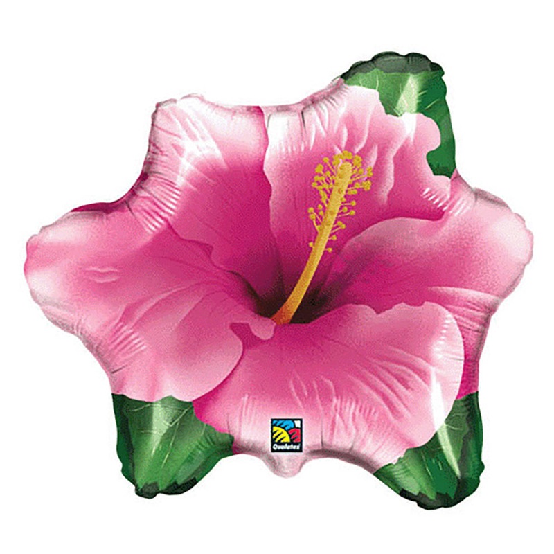 Pink Hibiscus 25 Balloon
