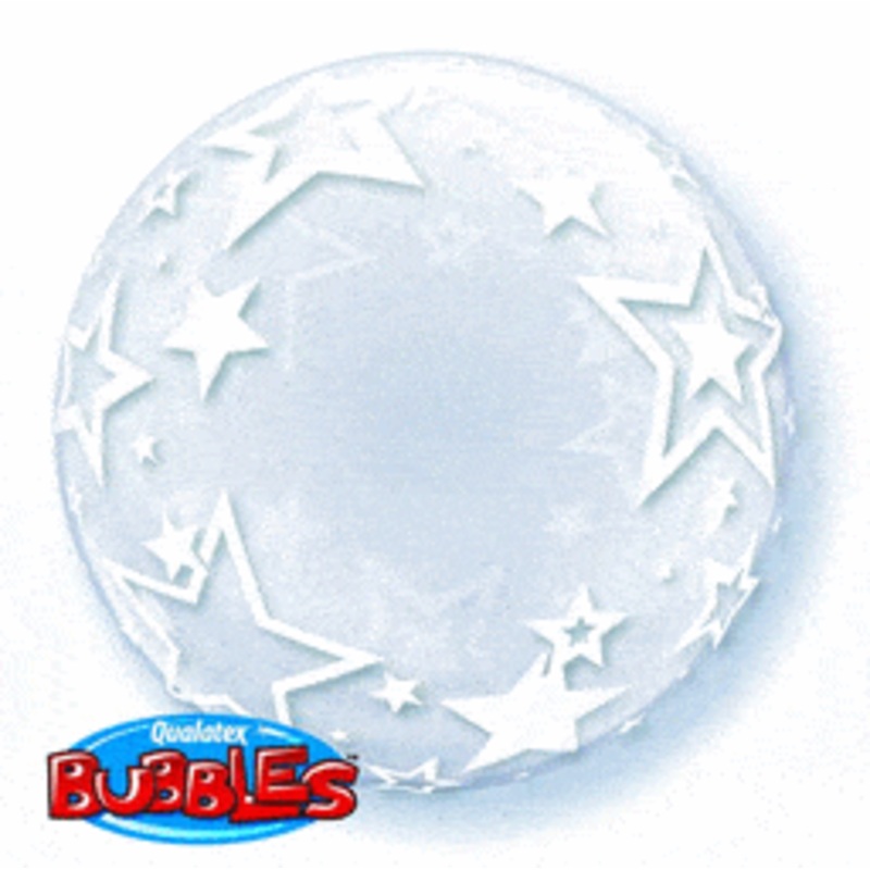 Stylish Stars 24 Bubble Balloon