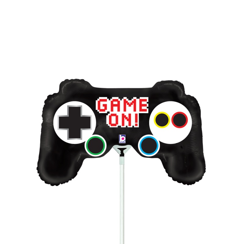 Video Game On Controller 14 Balloon (requires heat-sealing)