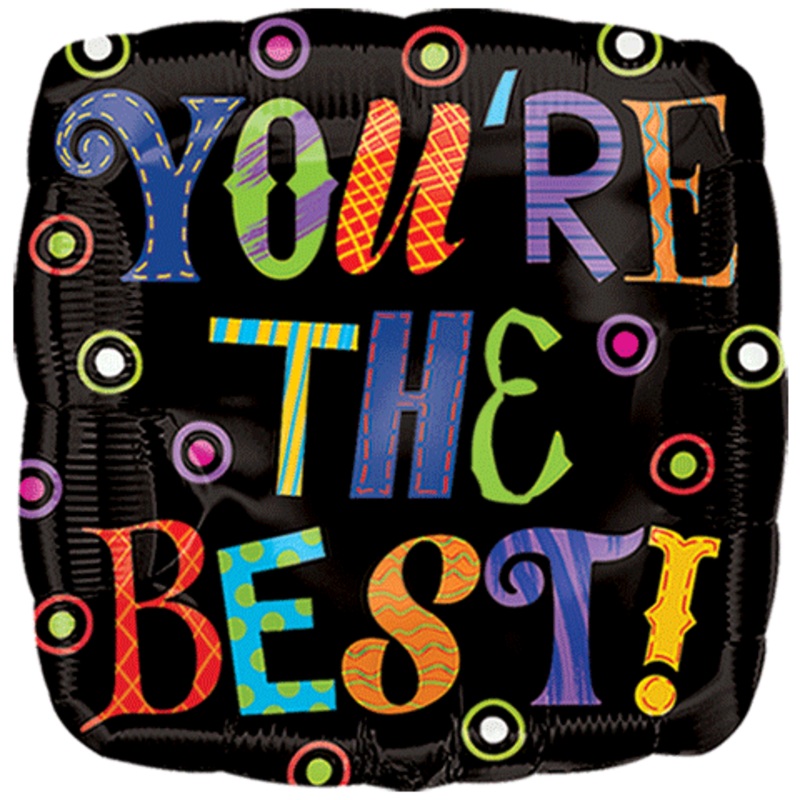 You're The Best Dots 18 Balloon