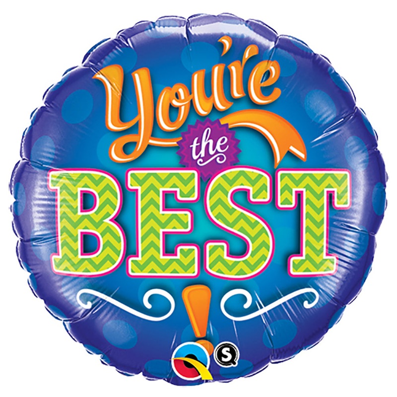You're The Best Emblem 18 Balloon