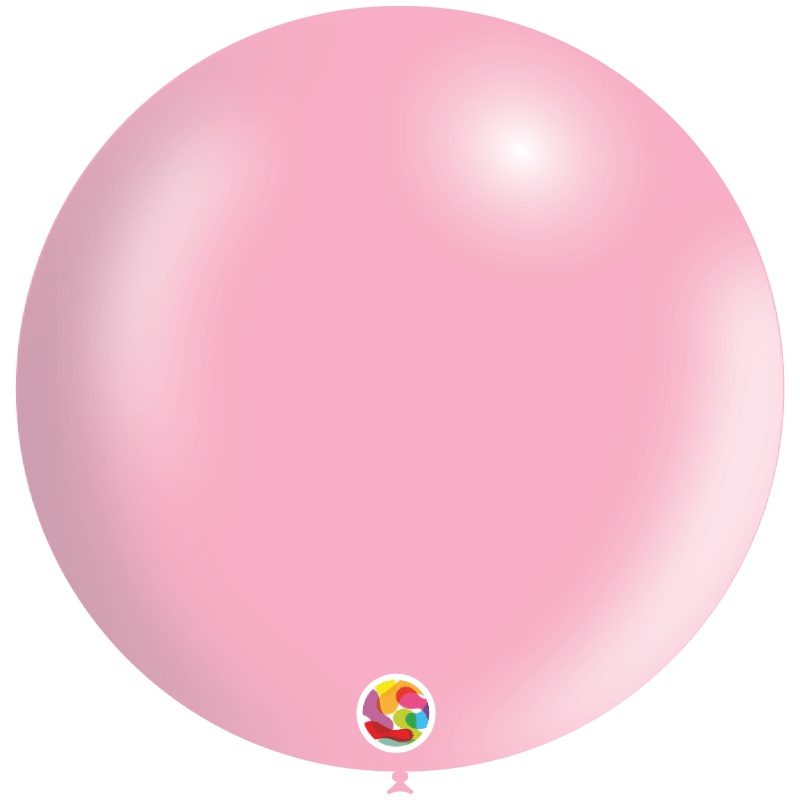Baby Pink 23 Latex Balloons (5 count)