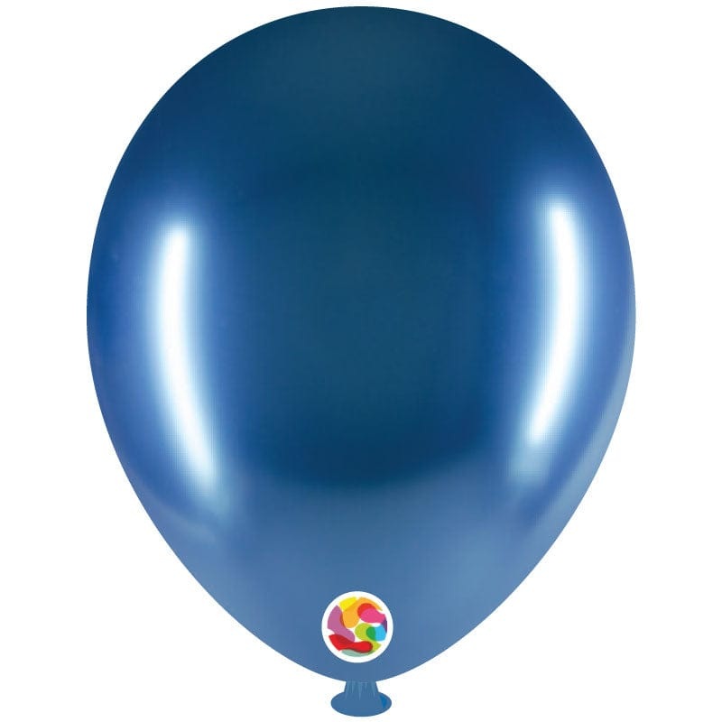Brilliant Blue 12 Latex Balloons (50 count)