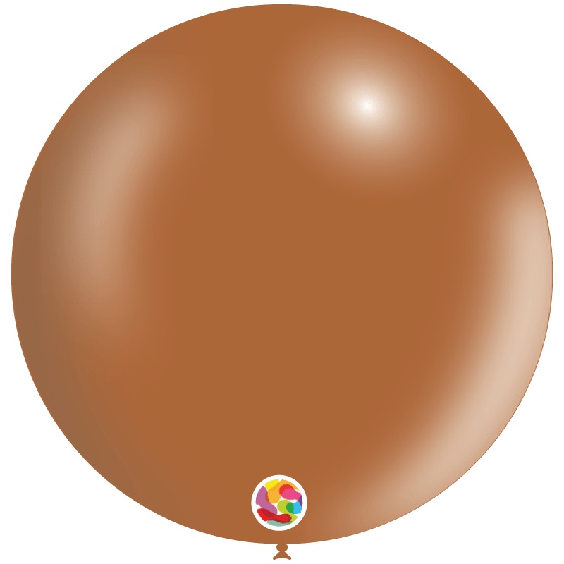 Brown 36 Latex Balloons (5 count)