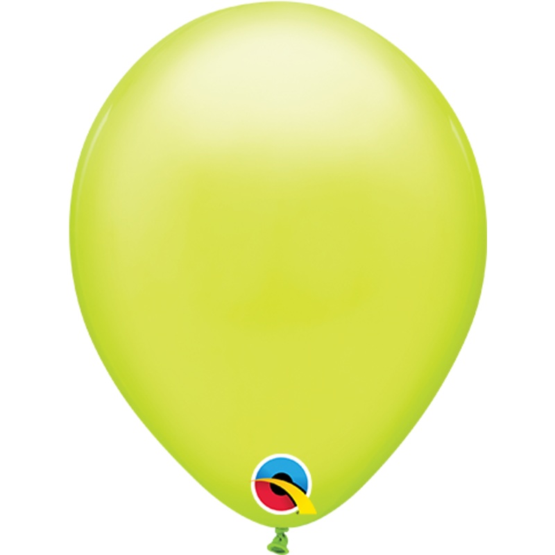 Chartreuse 5 Latex Balloons (100 count)