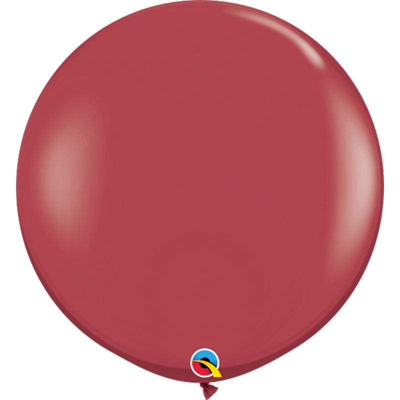 Cranberry 36 Latex Balloons (2 count)