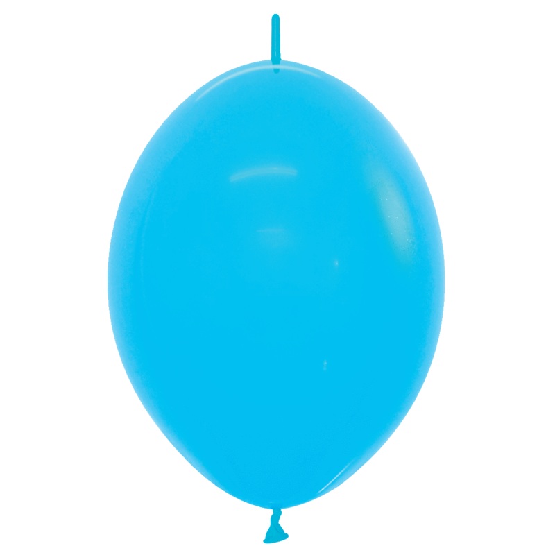Fashion Blue 12 Link-O-Loon Balloons (50 count)